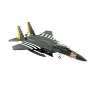JXYAQTSOF Modèle Militaire De Chasse Ha4598 F-15E F15, Modèle d'avion en Alliage À Revêtement Commémoratif du Jour J, Échelle 1/72