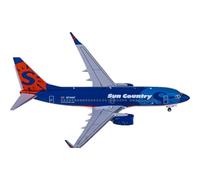 JXYAQTSOF Modèles NG échelle 1: 400 pour Sun Country Airlines Boeing 737-700 N714SY, modèles d'avions moulés sous Pression