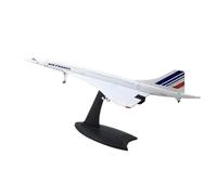 JXYAQTSOF Réplique d'avion en Métal Moulé sous Pression, 30cm, pour Modèle Concorde Français, Échelle 1/200(French Concorde)