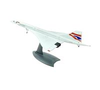 JXYAQTSOF Réplique d'avion en Métal Moulé sous Pression, 30cm, pour Modèle Concorde Français, Échelle 1/200(British Concord)