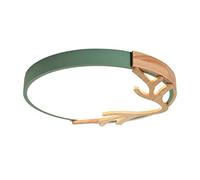 JXYDJH Abat-jour Élégant En Forme De Macarons, Idéal Pour Une Chambre D'enfant Près Du Plafond. Plafonnier Décoratif Simple En Bois Massif Avec LED, Parfait Pour Une Chambre, Un Salon Ou Un Bureau.