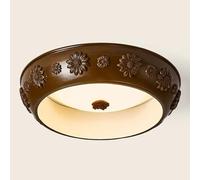JXYDJH Luminaire De Chambre Style Rétro Américain - Plafonnier Moderne Du Milieu Du Siècle, Style Français, Luminaire De Luxe En Résine LED, Éclairage Acrylique Doux Pour Les Yeux