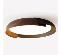 JXYDJH Plafonnier Blanc De Style Scandinave Avec Abat-jour Unique En Métal En Forme Bol, Lampe Plafond Moderne Style Nordique Pour Salon, Luminaire LED Encastré 36 W Pour Bureau, Chambre D'enfant