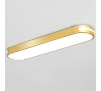 JXYDJH Plafonnier LED Long Et Plat De 80 Cm (31,5 Pouces), 36 W, Blanc Chaud 6000 K, Dimmable, Pour Bureau, Salon, Chambre, Cuisine - Installation Facile