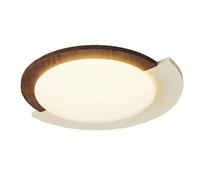 JXYDJH Plafonnier LED Minimaliste Et Moderne, Abat-jour En Bois, Style Nordique Rétro, 36 W, Encastré, Pour Chambre, Cuisine, Entrée, Porche Ou Balcon. Idéal Pour Un Couloir Ou Une Pièce De Vie.