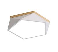 JXYDJH Plafonnier LED Plat En Forme De Losange, 52 Cm, Style Nordique, Vert, Pour Cuisine, Couloir, Chambre, Salon (1 Pièce)