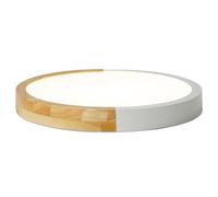 JXYDJH Plafonnier Rond Minimaliste Pour Chambre À Coucher, Éclairage Encastré Au Ras Du Plafond, 1 Pièce, 38 Cm (14,9 Pouces), LED 36 W, 3300 Lm, Blanc. Convient Également Pour La Cuisine