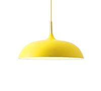 JXYDJH Suspension Style Nordique Danois 45 Cm (17,7 Pouces), Luminaire Design D'intérieur, Abat-jour Multicolore Macaron Avec Suspension En Chêne Blanc