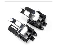 JXYFFS Poignées Porte Pour N&issan Pour Q&ashqai Pour J10 2007-2013 80670JD00E 80671JD00E Poignée Porte Intérieure Chromée Gauche Droite Portières Poignées Intérieures
