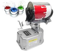 JXYQ 1-5L Pneumatic Paint Shaker,Air Powered Paint Can Shaking Machine, Inks Mixing Shakers,with Adjustable Clamp