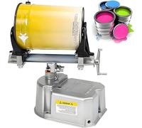 JXYQ Air Operated Paint Shaker, 1-5 Kg Pneumatic Paint Shaker Mixer with/Adjustable Clamp,15min/Bucket,0-500 Times/Min,Air Powered Paint Can Shaker Machine