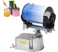 JXYQ Air Operated Paint Shaker, Pneumatic Oscillator Machine,1-5kg Pneumatic Paint Shaker Mixer W/80-250mm Adjustable Clamp,15min/Bucket, for Round Barrel and Square Barrel