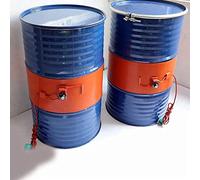 JXYQ Chauffage de fût à Thermostat réglable - 200 L/55 gallons, Coussin Chauffant en métal avec Chauffage à Huile en Silicone (Dimensions : 30 L 90 x 25 cm)