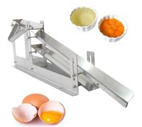 JXYQ Macchina per la separazione Dei liquidi - Struttura in Acciaio inossidabile, Altezza e Spazio regolabili per una separazione efficiente Del tuorlo, ideale per l'uso in cucina.