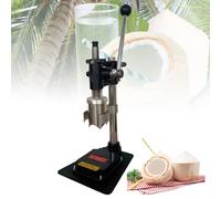 JXYQ Ouvre-Noix de Coco Manuel, en Acier Inoxydable, avec 1 Couteau ouvre-Noix et 1 Tournevis Hexagonal. Ouverture Verticale, Facile et sûre.