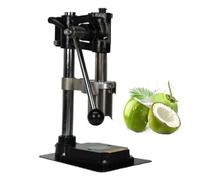 JXYQ Ouvre-Noix de Coco Manuel, Machine à percer Les Noix de Coco Verticale Commerciale avec Levier, Utilisation Facile, ouvre-Noix de Coco réglable pour la Maison et Les supermarchés (Noir)