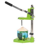 JXYQ Ouvre-Noix de Coco Manuel, Outil pour Noix de Coco tendres avec 1 Lame en Acier Inoxydable, Ouverture Facile, poignée antidérapante, réglage de la Hauteur, Outil Vertical pour Fruits et légumes