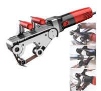 JXYQ Ponceuse à Bande pour Tubes en Acier Inoxydable avec Vitesses Variables pour Le Polissage et Le meulage des métaux