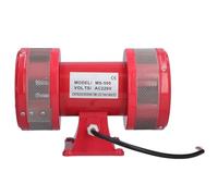 JXYQ Sirène d'alerte aérienne à Moteur Double Voie 135 DB, Haute Puissance, Montage par vis, 220 V CA, MS-u2011590, klaxon métallique.