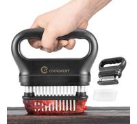 JY COOKMENT Attendrisseur de viande avec 48 lames d'aiguille ultra tranchantes en acier inoxydable, outil de cuisine idéal pour attendrir, barbecue, marinade