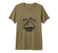 J'y suis allé et J'Ai grimpé T-Shirt Haut de Gamme