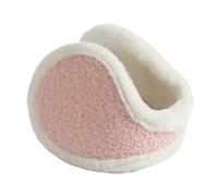 JYARZ Cache Oreille Protège-Oreilles Cache-oreilles Chauds Et Anti-gel, Style Peluche À Enfiler Dans Le Dos, For Une Utilisation En Extérieur Classique Chaud(Light Pink)