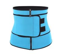 JYARZ Ceinture Lombaire Réglables Shapewear Compression Invisible Body Shaper Serre-Taille Entraîneur Corset Contrôle Du Ventre Entraînement Bandeau Travail Universel(Blue,3XL)