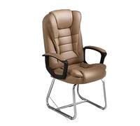 JYARZ Chaise Bureau Chambre Chaise De Bureau À Dossier Haut en Cuir PU Jeu Bow Foot Exécutif Et Roulement Pivotante Ergonomique Confortable(C)