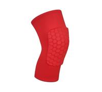 JYARZ Genouillère Danse Une Paire De Genouillères For Le Football, La Course À Pied Avec Des Compression Et Attelles Jambe Chauffe Genoux Coureurs(Rot,XS)