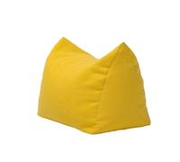 JYARZ Pouf Couloir Adulte Repose-Pieds Portable en Forme d'oreille De Chat Rempli Particules EPP Tabouret Salon Chambre(Yellow)