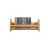 JYARZ Rangement Vinyle Meuble Vinyle Support De Rangement for CD Et DVD en Bois Massif, Présentoir for Collection De Disques Et DVD, Présentoir for Jeux Vidéo Porte Vinyle pour Salon