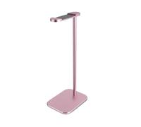 JYARZ Support Casque Support De Casque en Alliage D'aluminium, Monté sur La Tête, Présentoir Bureau Porte(Rosa)
