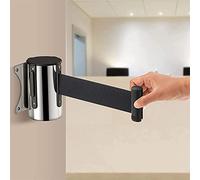 JYBNBBE Barrière de File d'attente rétractable - Séparateur de File d'attente Mural en Acier Inoxydable pour la Gestion des Files d'attente et Les espaces événementiels - Idéal p,5m