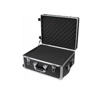 JYBNBBE Boîte à Outils en Plastique étanche et Anti-poussière, Mallette de Transport Portable et résistante aux Chocs, en Alliage d'aluminium, avec roulettes et Serrure à clé, bo,45x36x23cm with Foam