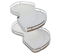 JYBNBBE Organisateur d'angle Coulissant pour Placard de Cuisine, à 2 Niveaux avec Plateau pivotant et Fermeture amortie, pour Garde-Manger ou étagère carrousel.,Right-800mm