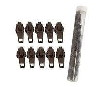 JYC CREATIVE 132 Curseur automatique à glissière en nylon, 13 couleurs au total