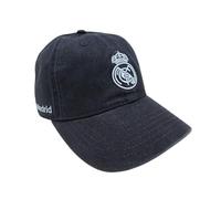 JYC CREATIVE Casquette officielle du Real Madrid équipe de football, cadeau pour fans de football, casquette avec visière pour homme et femme, Cowboy, Taille Unique