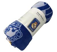 JYC CREATIVE Couverture de l’équipe de Football R. Madrid, Couverture de Madrid, R.m en Tissu, Polaire, (120X150CM)