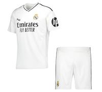 JYC CREATIVE T-Shirt du R. Madrid, équipe officielle de Madrid, tissu doux et confortable, pour adultes, unisexe, tenue, XS