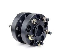 JYCNVKTP Entretoise Roue Adaptateur D'entretoise Roue 5 Écrous pour Civic pour Type R M14xP1.5 2 Pièces 15/20/25/30/35 Mm PCD 5x120 CB 64,1 Mm Accessoires Voiture Entretoises Jantes(2PCS 50mm Black)