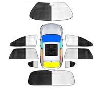 JYCNVKTP Pare-Soleils Vitres Latérales Auto Accessoires Protection Vitres Voiture pour Toyota pour Previa pour Estima pour Tarago pour XR30 pour XR40 2000-2005 Soleil Fenêtre Voiture(8PCS)