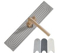 JYEVERC Instant Drying Stone, Pierre à Séchage Rapide, Protection Contre Les éclaboussures, Porte-Lotion, Distributeur de Savon en Terre de Diatomée, Plateau en Pierre Absorbant l'eau pour évier