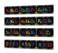 JYFanse Tableau alphabétique Mural | Affiches de Chiffres alphabétiques pour décorations de Classe de Maternelle - Affiches éducatives pour la Maternelle et Le préscolaire