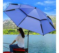 JYFZYTLL Parapluie Pêche Parasol De Pêche for Ombrage Extérieur, Parasol for Plage, Parasol for Camping, Pare-Soleil, Étanche, Longueur d'arc 200/220/240cm, Auvent Extérieur avec Accessoires