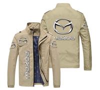 JYHBAQWN Vêtements pour Mazda 2 Hybride 2019-2022 2023 2024, sweat-shirt à capuche, cardigan, veste, vêtements de sport classiques, jogging,B-XXL