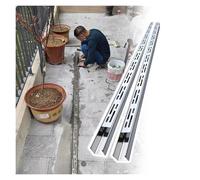 JYHHCYS Grille Caniveau Exterieuru Caniveau De Drainage Extérieur Renforcé Fin, Largeur : 5 7 10 15 Cm, Caniveau De Drainage Facile À Installer sous Terrasse(2pcs,15x8cm/5.9x3.1in)