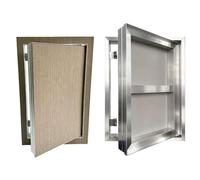 JYHHCYS Trappe de Visite Alliage D'aluminium Trotte D'inspection Dissimulée, Personnalisable Portes D'accès Murales Cachées pour La Plomberie, pour Maison, Garage Ou Bureau(70x110cm)