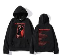 JYKJUEDZ Album Lisa Alter Ego Mode Homme Sweat à Capuche Harajuku Vêtements esthétiques Rétro et Hiver