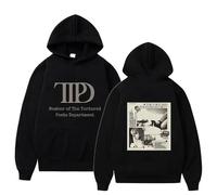 JYKJUEDZ Automne Polyvalent Décontracté Hommes et Femmes À Capuche Sportswear Tendance Imprimé Torture Poète Style Mode Sport