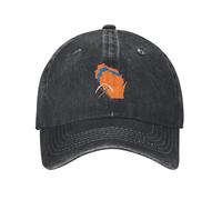 JYKJUEDZ Baseball Cap Wisconsin Border, Pioneers Beach New Golf Man Baseball Men Women's